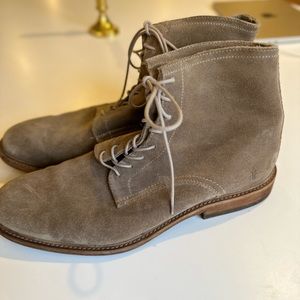Frye suede ankle boots
